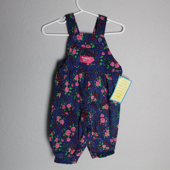 OshKosh B'gosh Other - NEW NWT VTG OSHKOSH Bubble Overalls SZ 6/9M